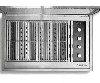 Caesar MILANO – גריל גז 4 מבערים Drop-In נירוסטה