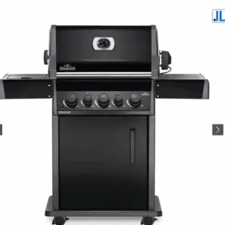 גריל גז Rogue RSB425 IL שחור – עם כירת צד ושיפוד רוטיסרי | Napoleon